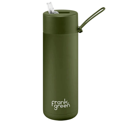 Frank Green Ceramic Reusable Bottle / 20Oz W Straw