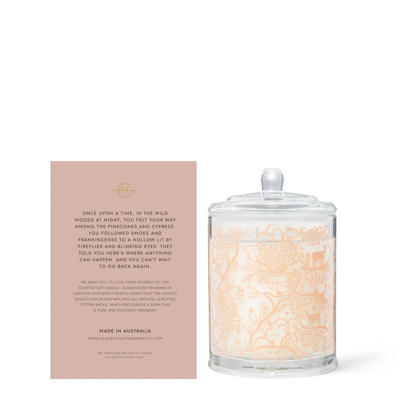 Glasshouse Candle 380G / Limited Edition