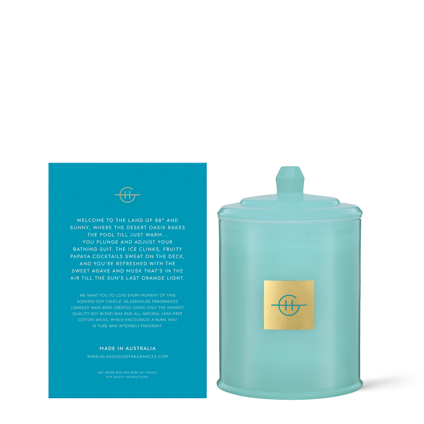 Glasshouse Candle 380G / Limited Edition