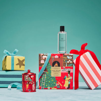 Glasshouse Home Fragrance Gift Set / 200g Candle & 150ml Interior Fragrance