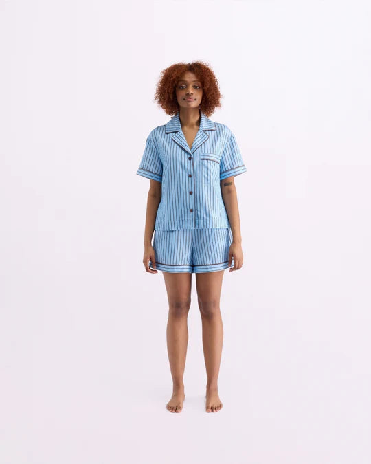 Hommey Short Sleeve Sleep Shirt