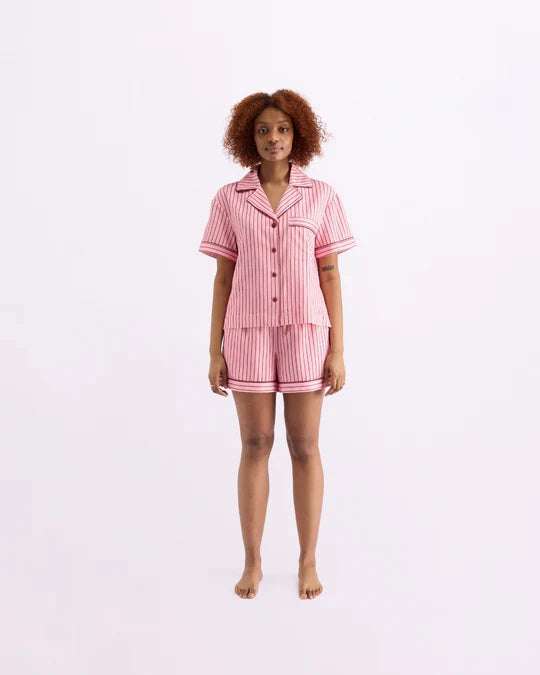 Hommey Short Sleeve Sleep Shirt