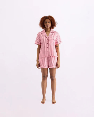 Hommey Short Sleeve Sleep Shirt
