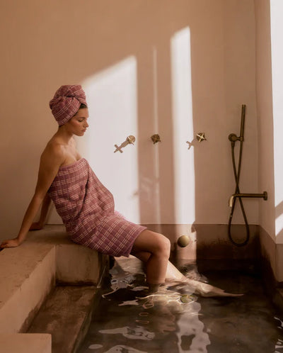 Hommey Pattern Bath Towel