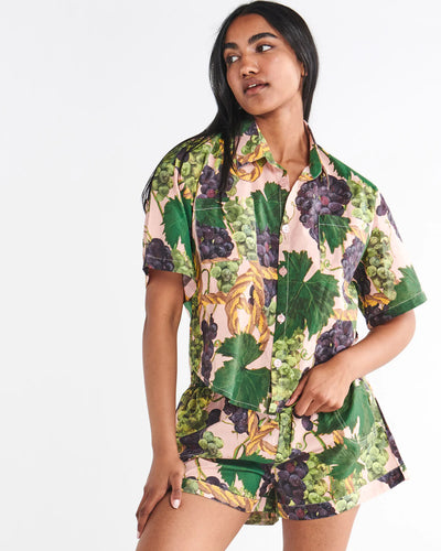 Kip & Co Short Sleeve Shirt & Short Pyjama Set