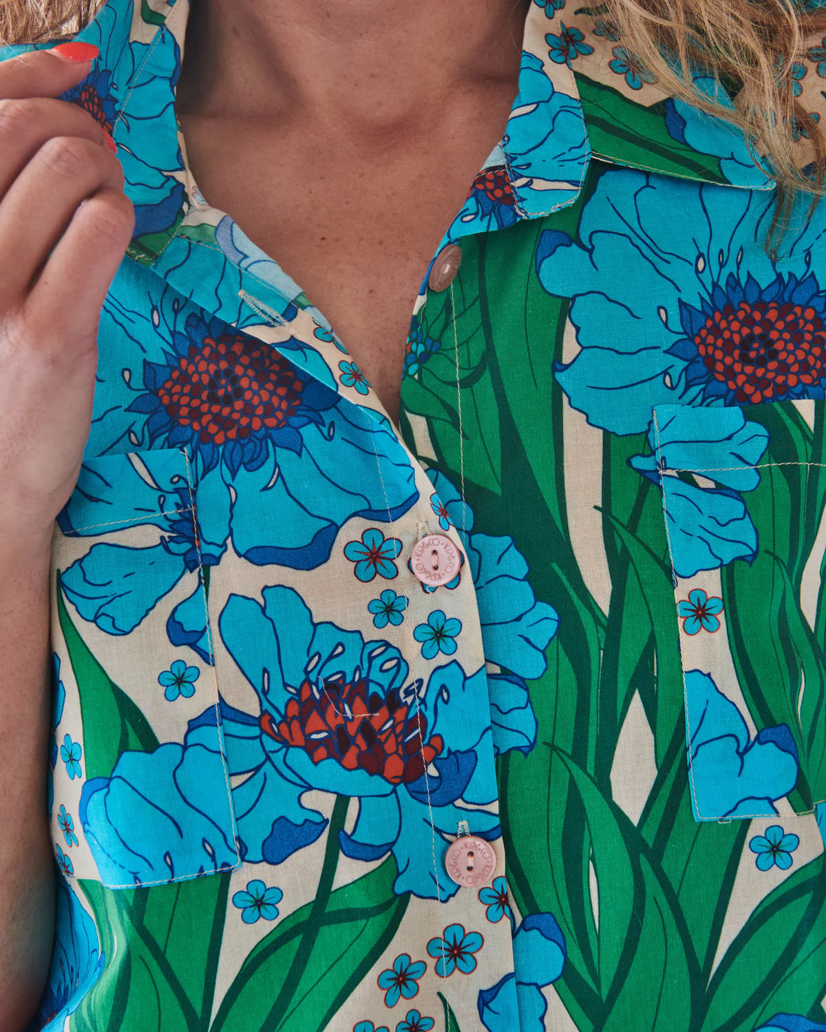 Kip & Co Short Sleeve Shirt & Pant Pyjama Set