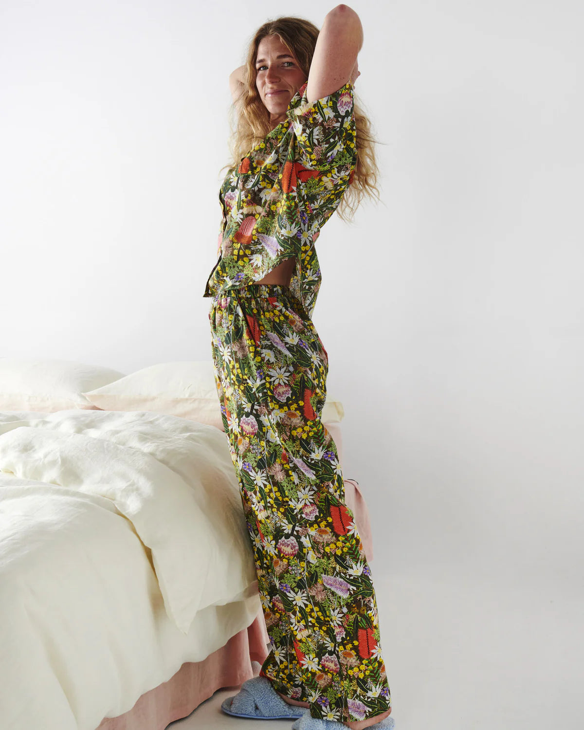 Kip & Co Short Sleeve Shirt & Pant Pyjama Set