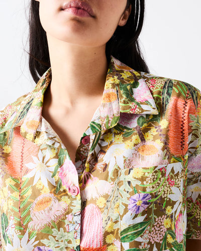 Kip & Co Short Sleeve Shirt & Pant Pyjama Set