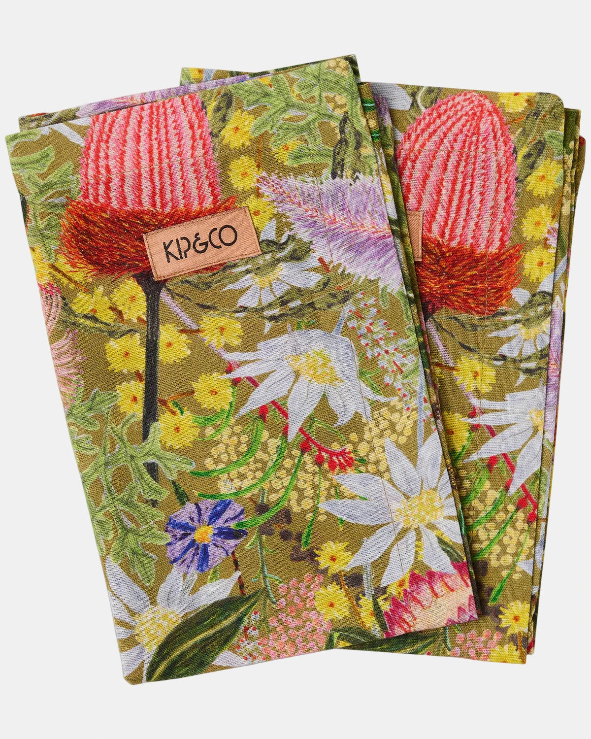 Kip & Co Linen 4 Piece Napkin Set