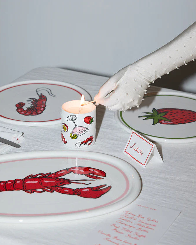 Christmas Ceramic Candle