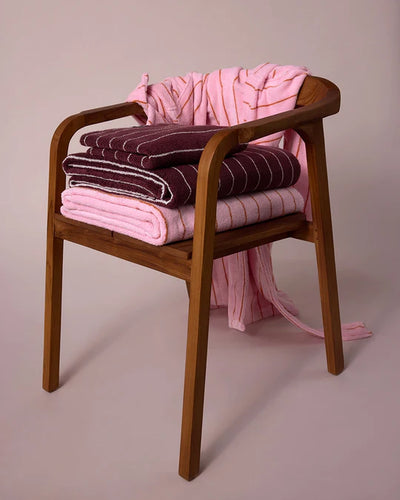 Hommey Pinstripe Bath Sheet