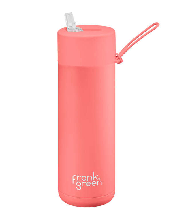 Frank Green Ceramic Reusable Bottle / Limited Edition / 20Oz W Straw