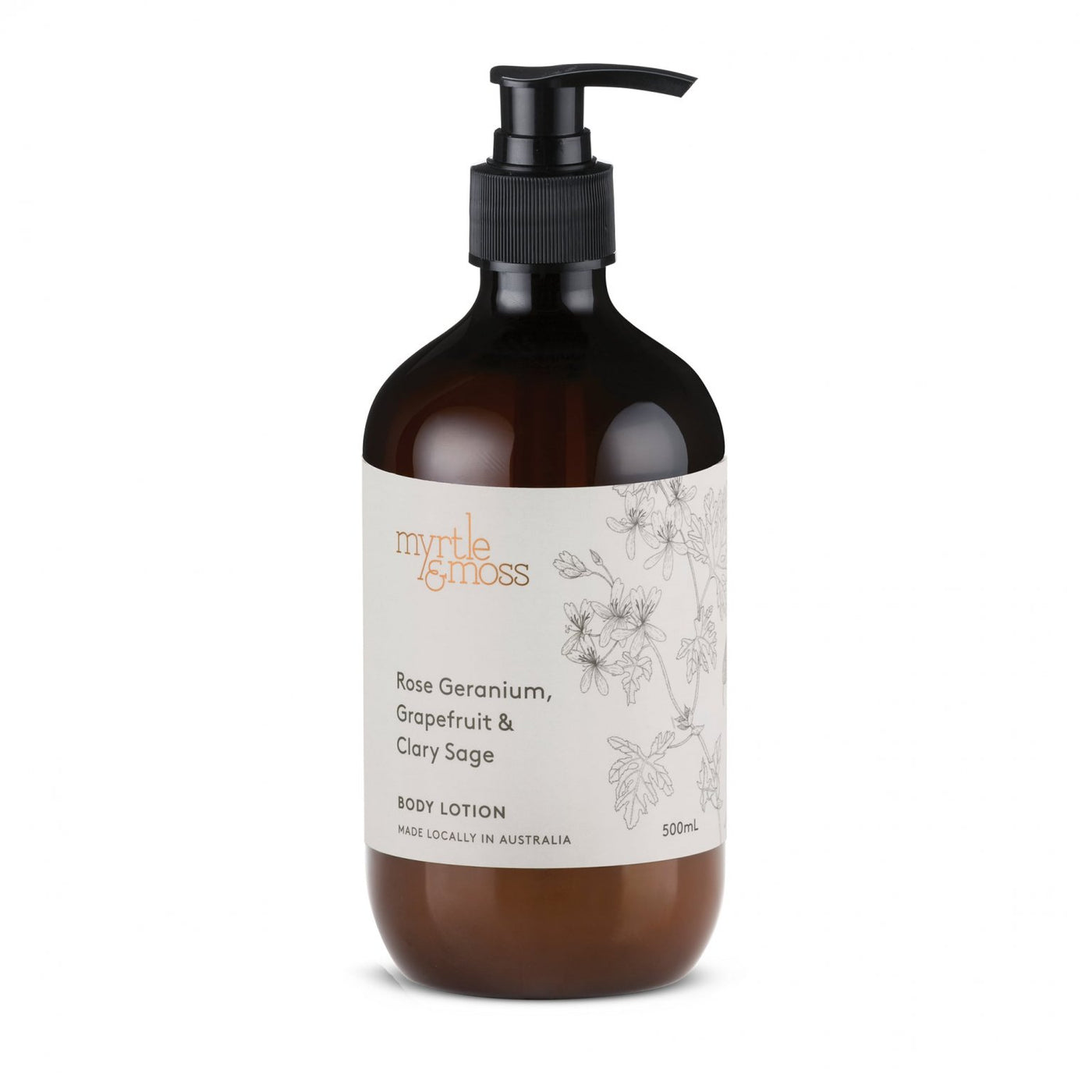 Myrtle & Moss Body Lotion / Rose Geranium Range