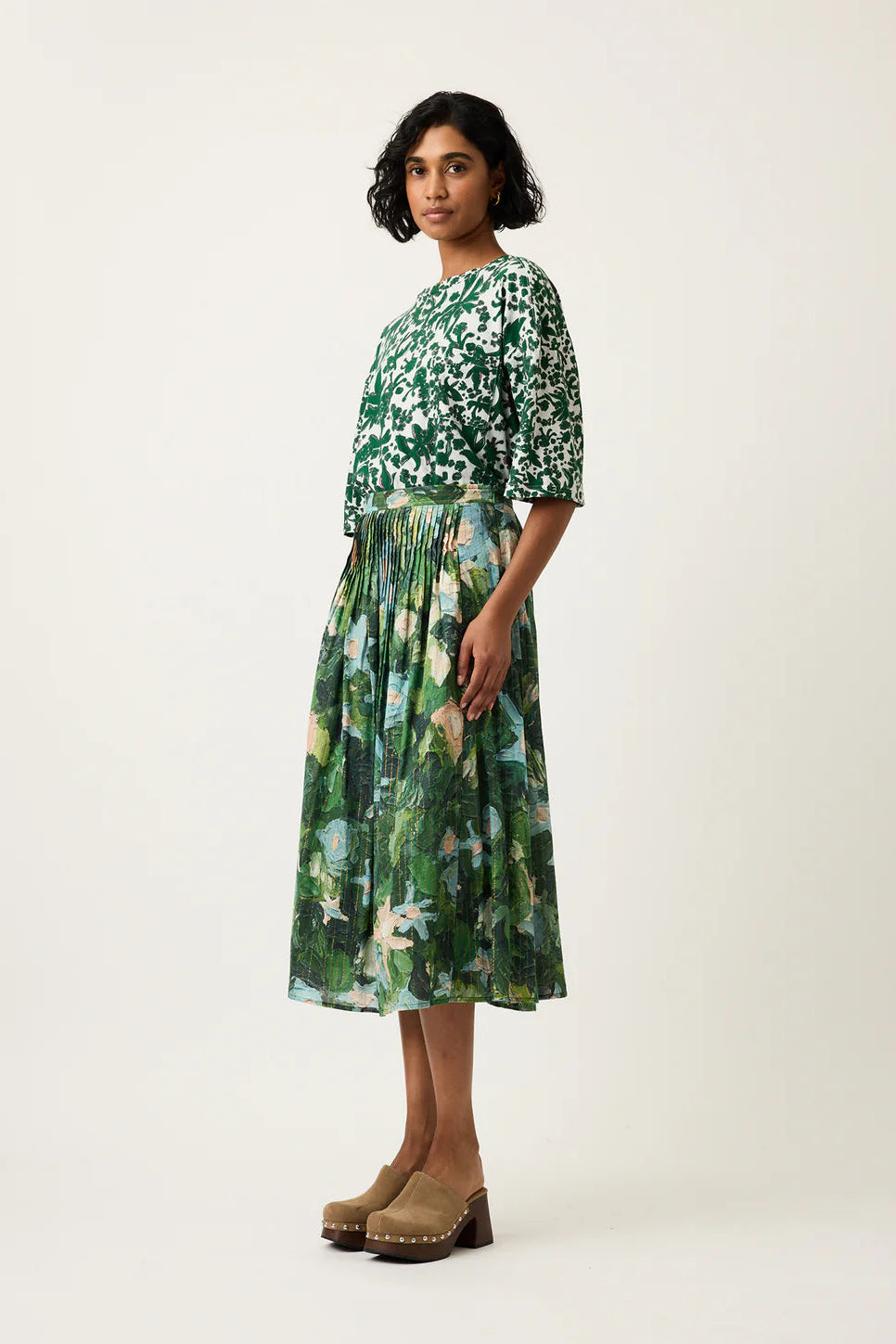 Alma Yoke Skirt