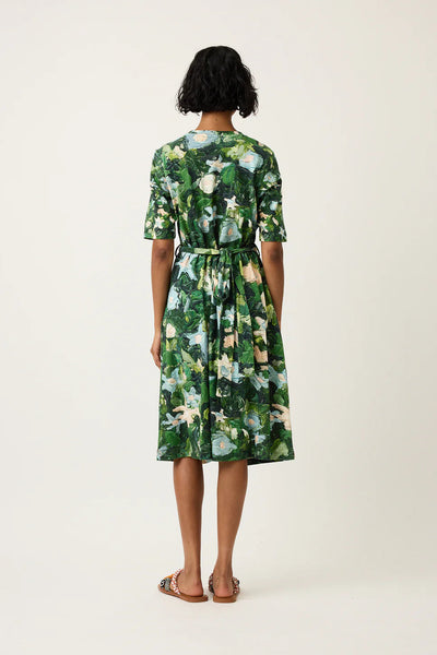 Terra Short Sleeve Wrap Dress
