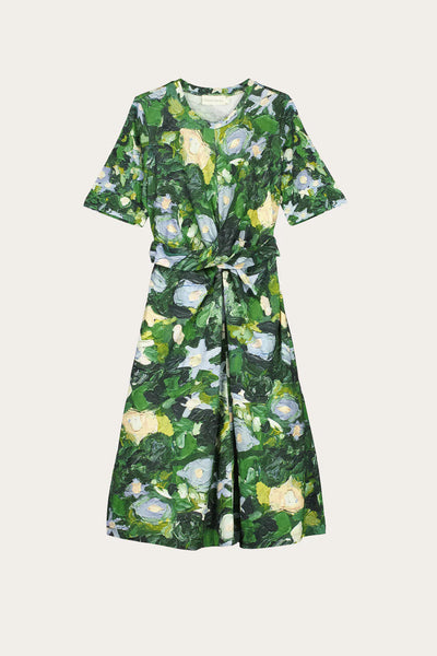 Terra Short Sleeve Wrap Dress