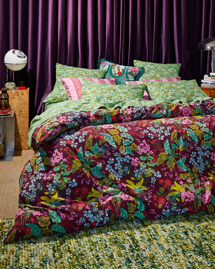 Sage X Clare Cotton Quilt Cover