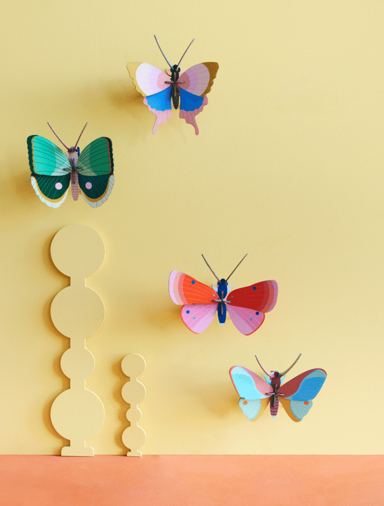 Studio Roof Wall Art / Small Butterflies