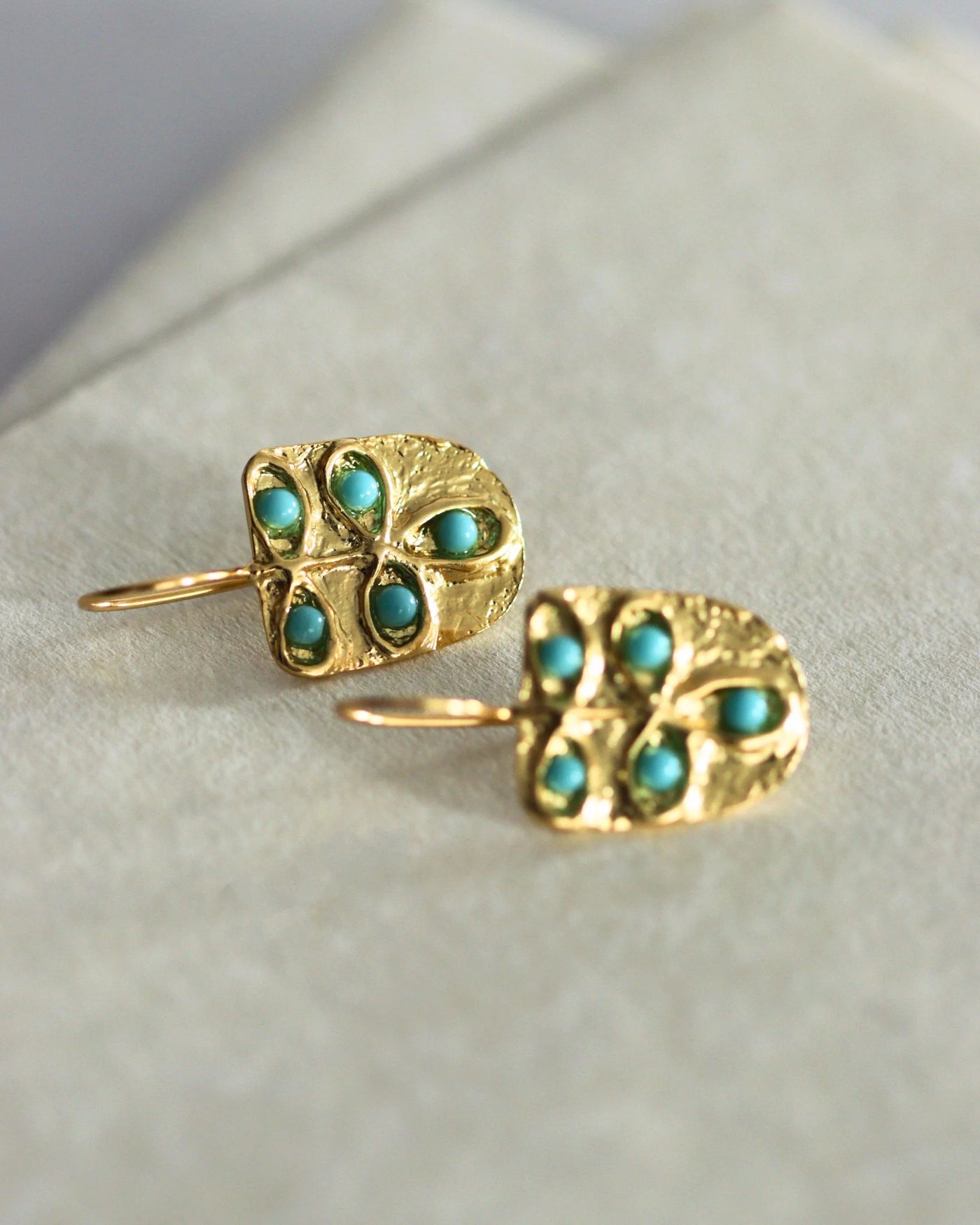 Vera Turquoise Drop Earrings