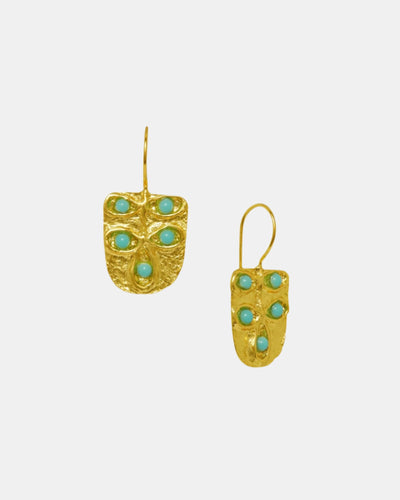 Vera Turquoise Drop Earrings