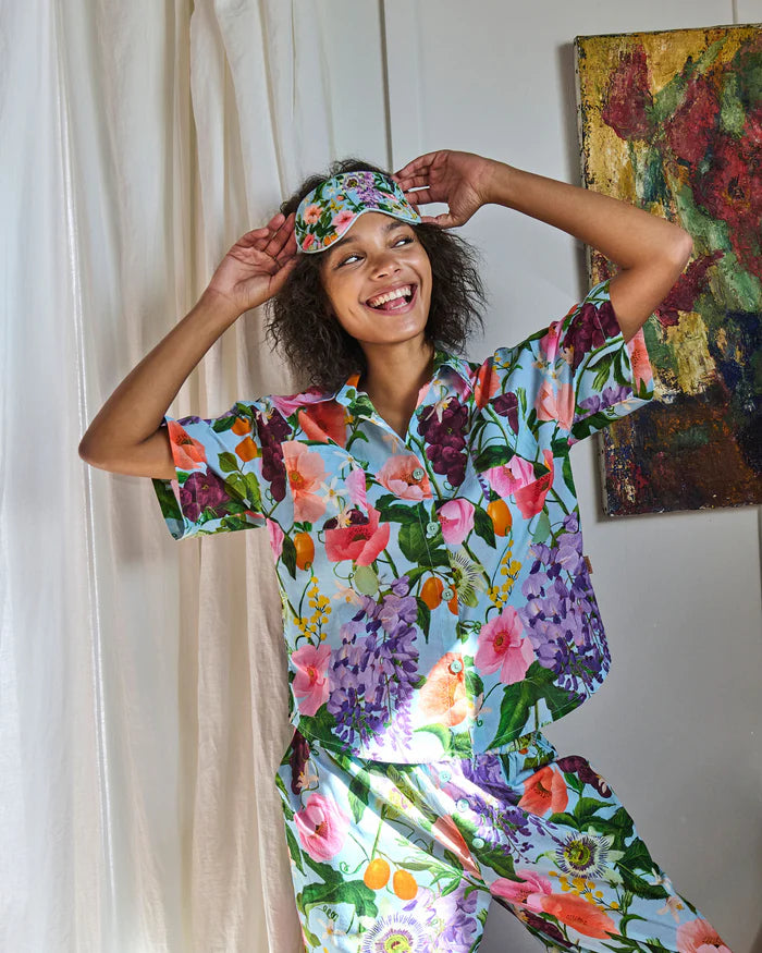 Kip & Co Short Sleeve Shirt & Pant Pyjama Set