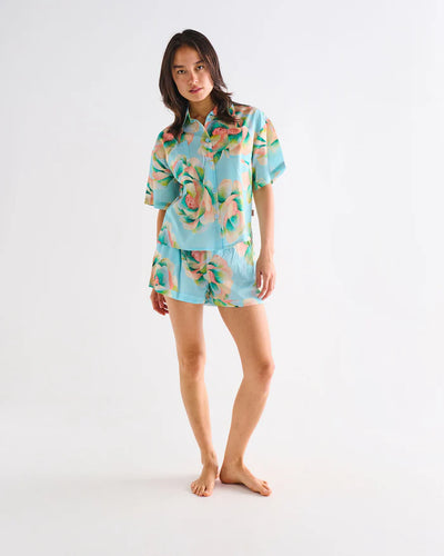 Kip & Co Short Sleeve Shirt & Short Pyjama Set