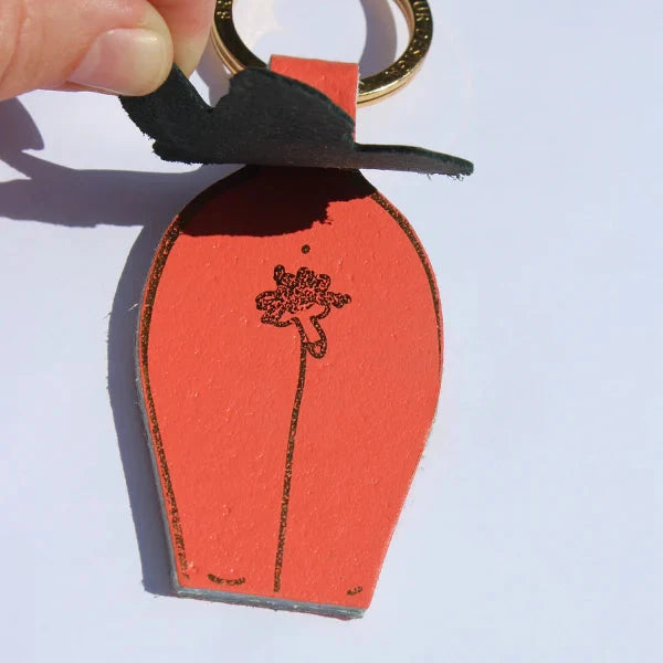 Leather Key Ring