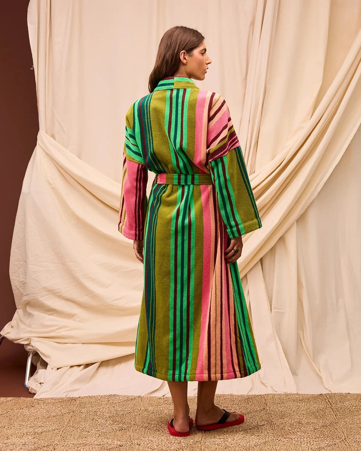 Sage X Clare Towelling Robe – Flourish Gift and Home
