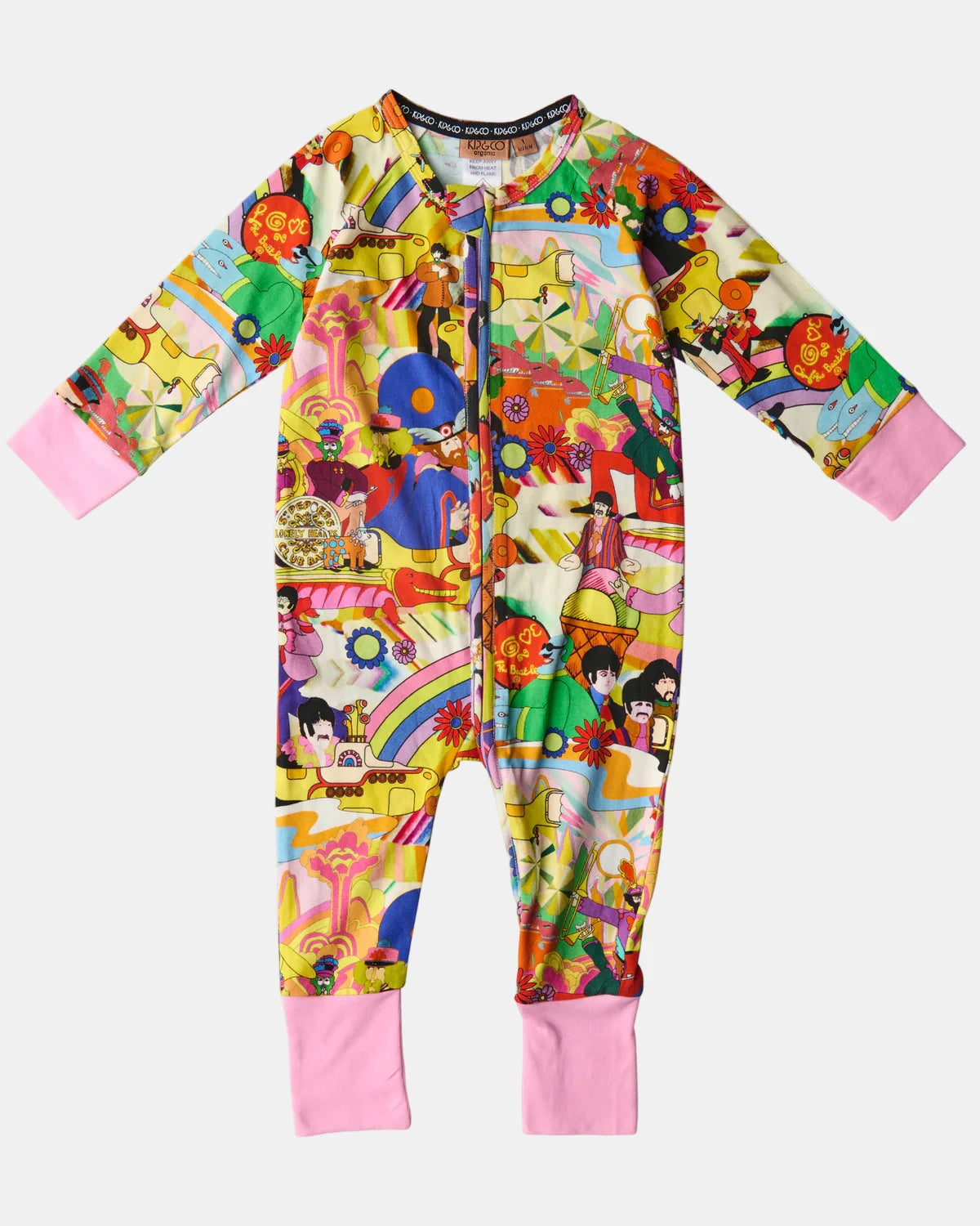 Kip & Co Organic LS Zip Romper