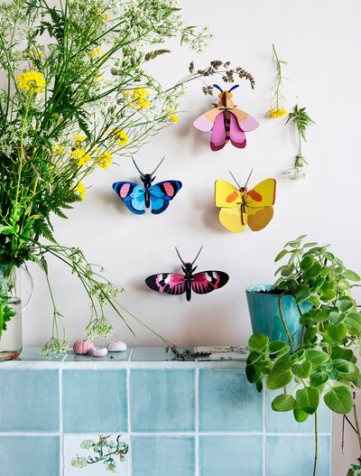 Studio Roof Wall Art / Small Butterflies