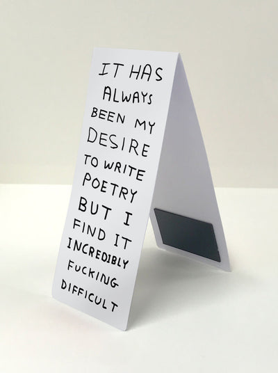 David Shrigley Magnetic Bookmark