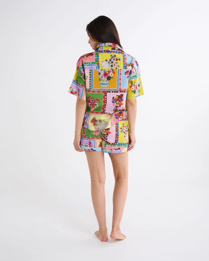 Kip & Co Short Sleeve Shirt & Short Pyjama Set