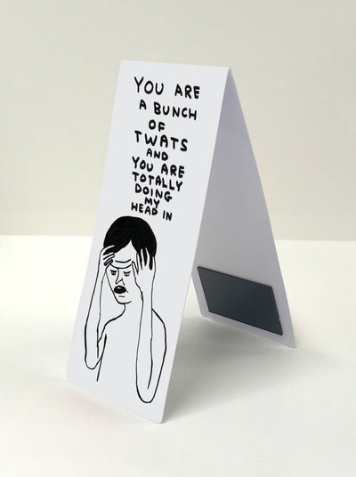 David Shrigley Magnetic Bookmark