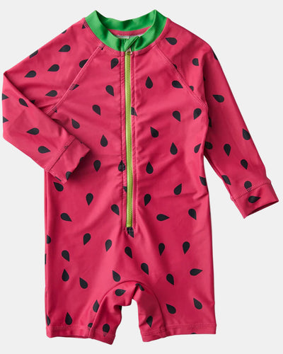 Kip & Co Baby Long Sleeve Zip Bathers