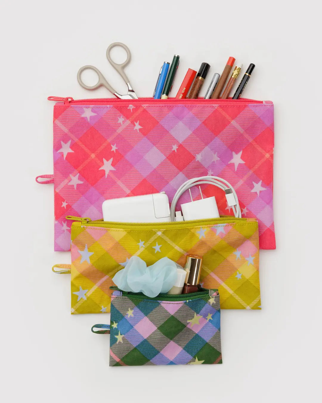 Baggu Flat Pouch Set