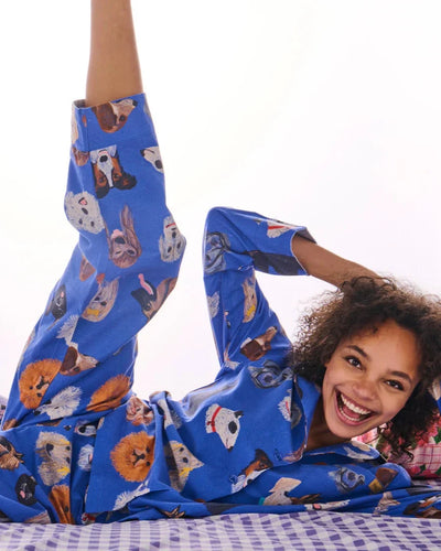Kip & Co Adult Flannelette Long Sleeve Shirt & Pant Set