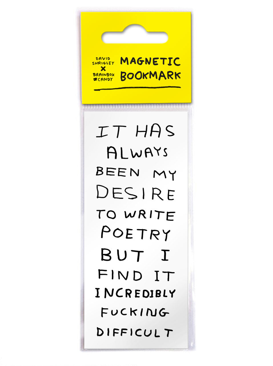 David Shrigley Magnetic Bookmark