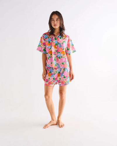 Kip & Co Short Sleeve Shirt & Short Pyjama Set