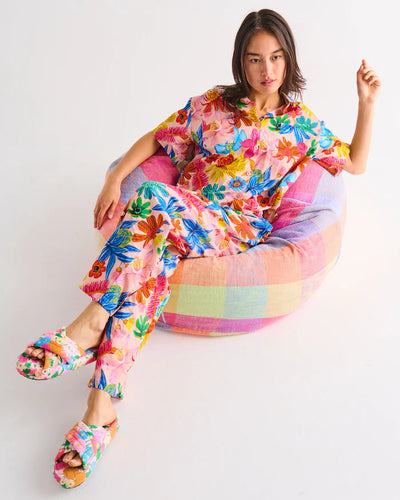 Kip & Co Short Sleeve Shirt & Pant Pyjama Set