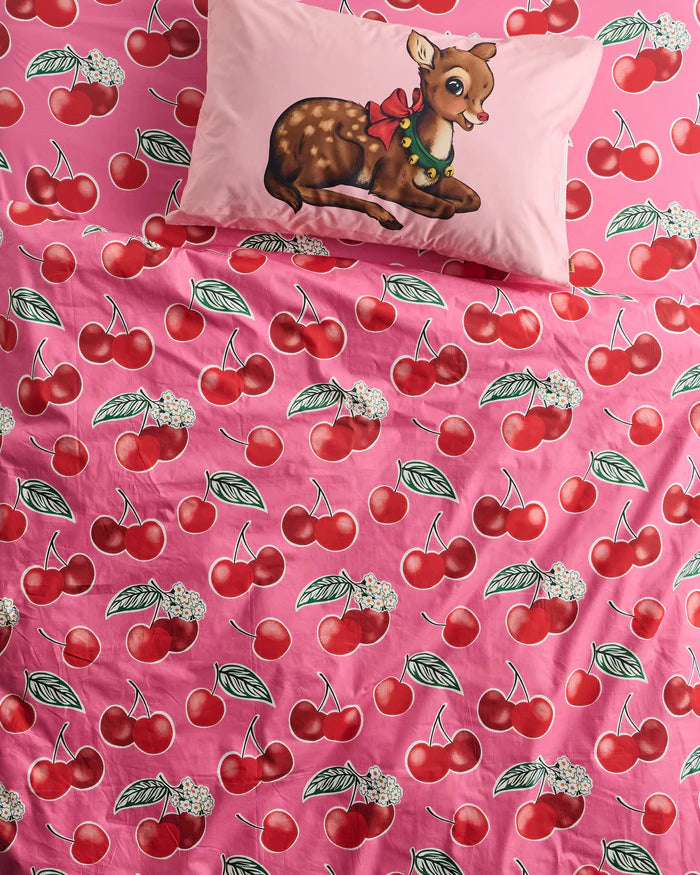 Kip & Co Cotton Pillowcase Christmas / 1P Single