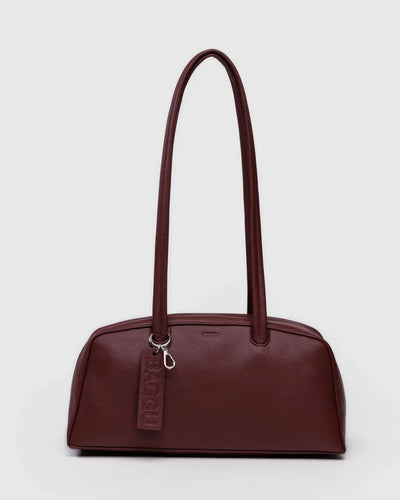 Baggu Recycled Leather Bowler Bag