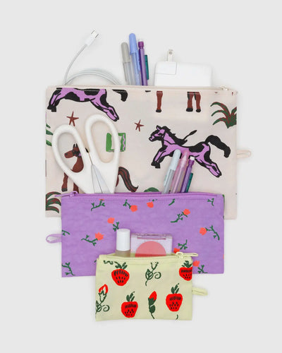 Baggu Flat Pouch Set