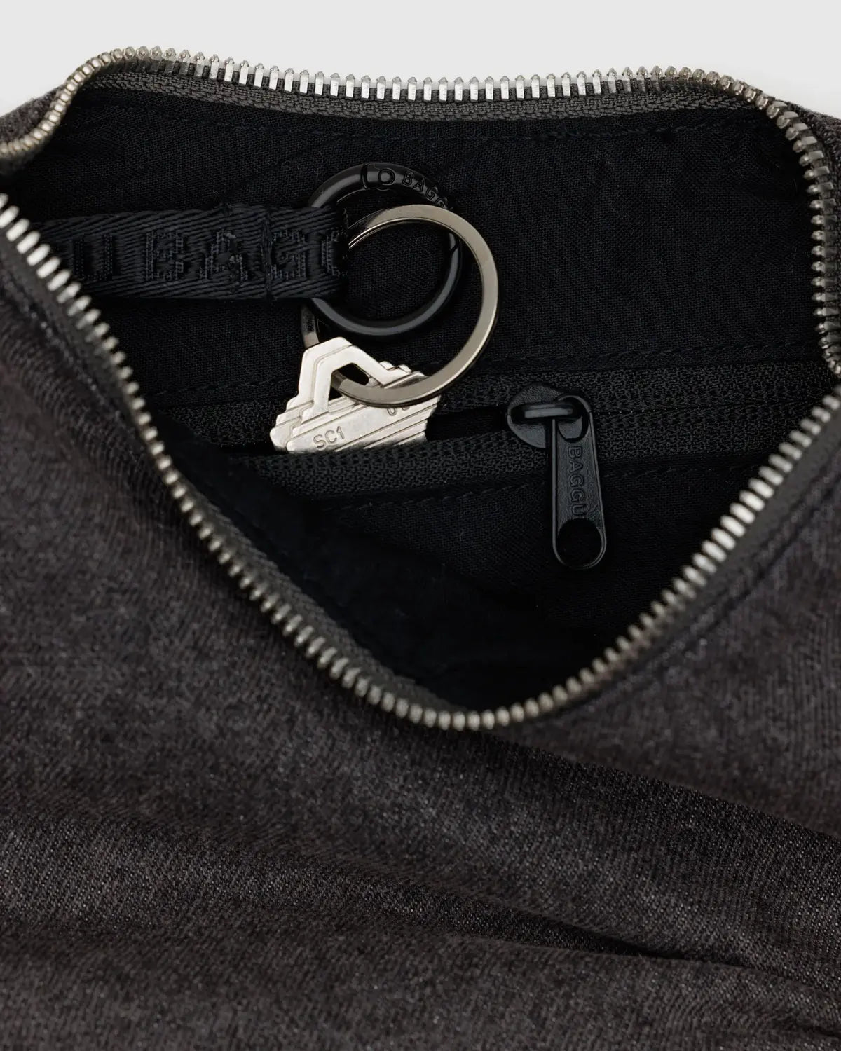 Baggu Denim Crescent Bag