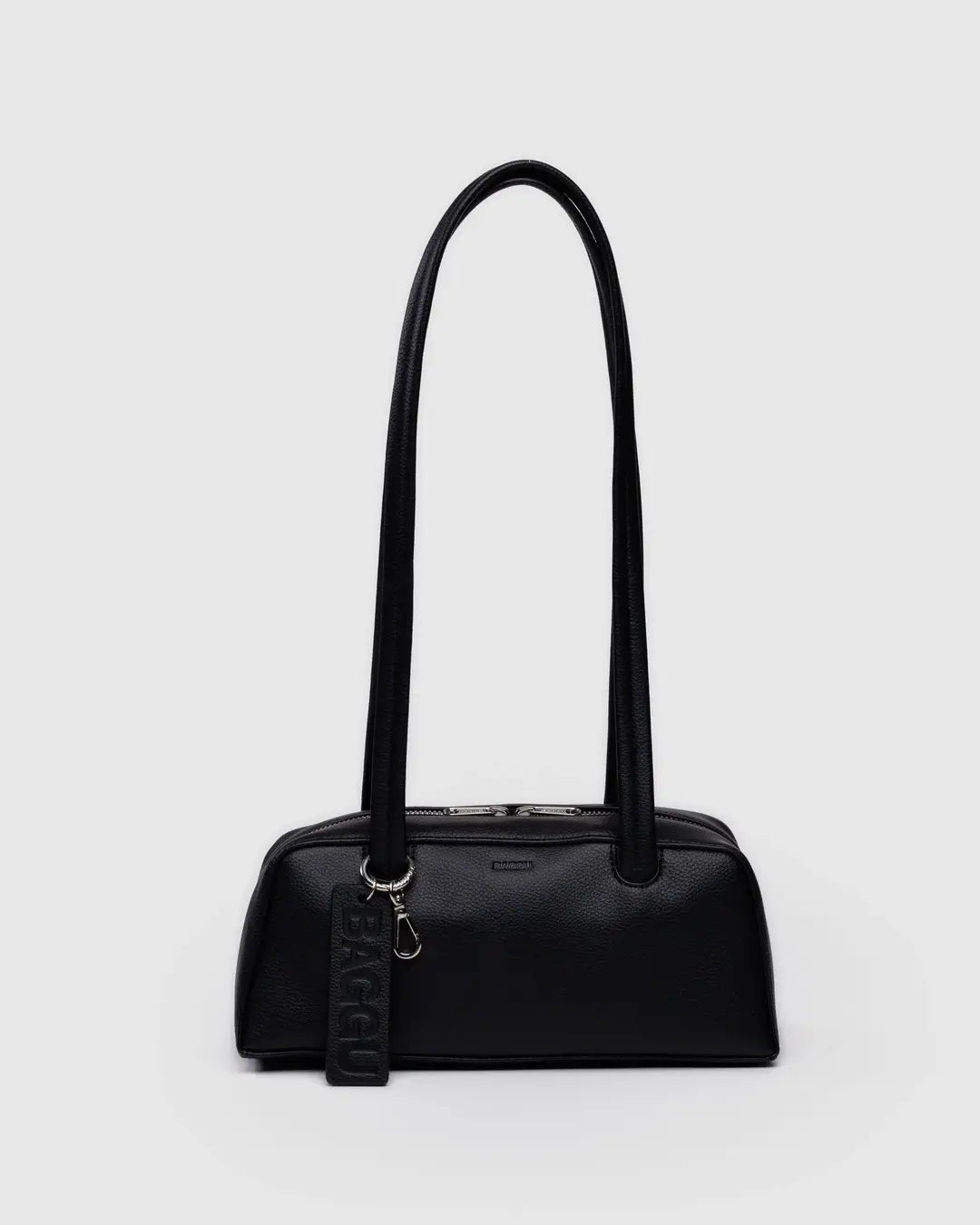 Baggu Recycled Leather Small Bowler Bag