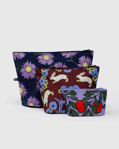 Baggu Go Pouch Set