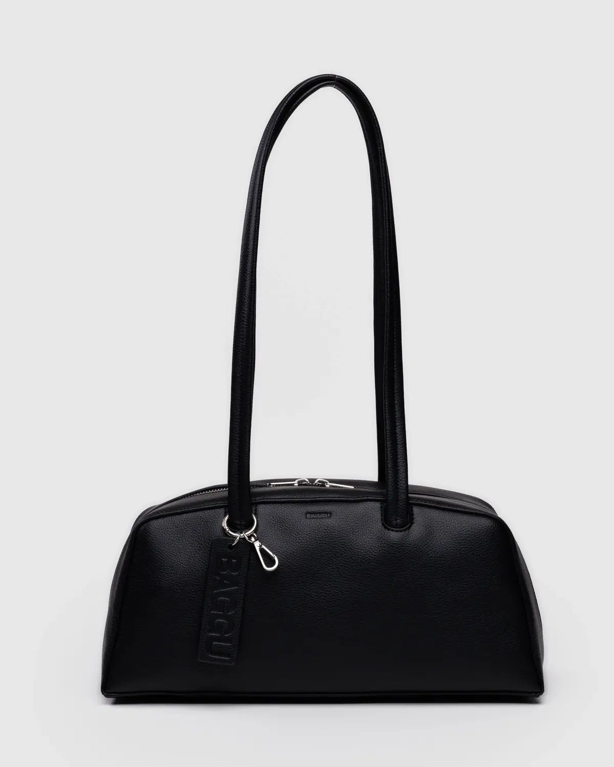 Baggu Recycled Leather Bowler Bag
