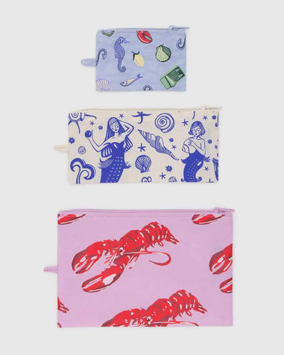 Baggu Flat Pouch Set