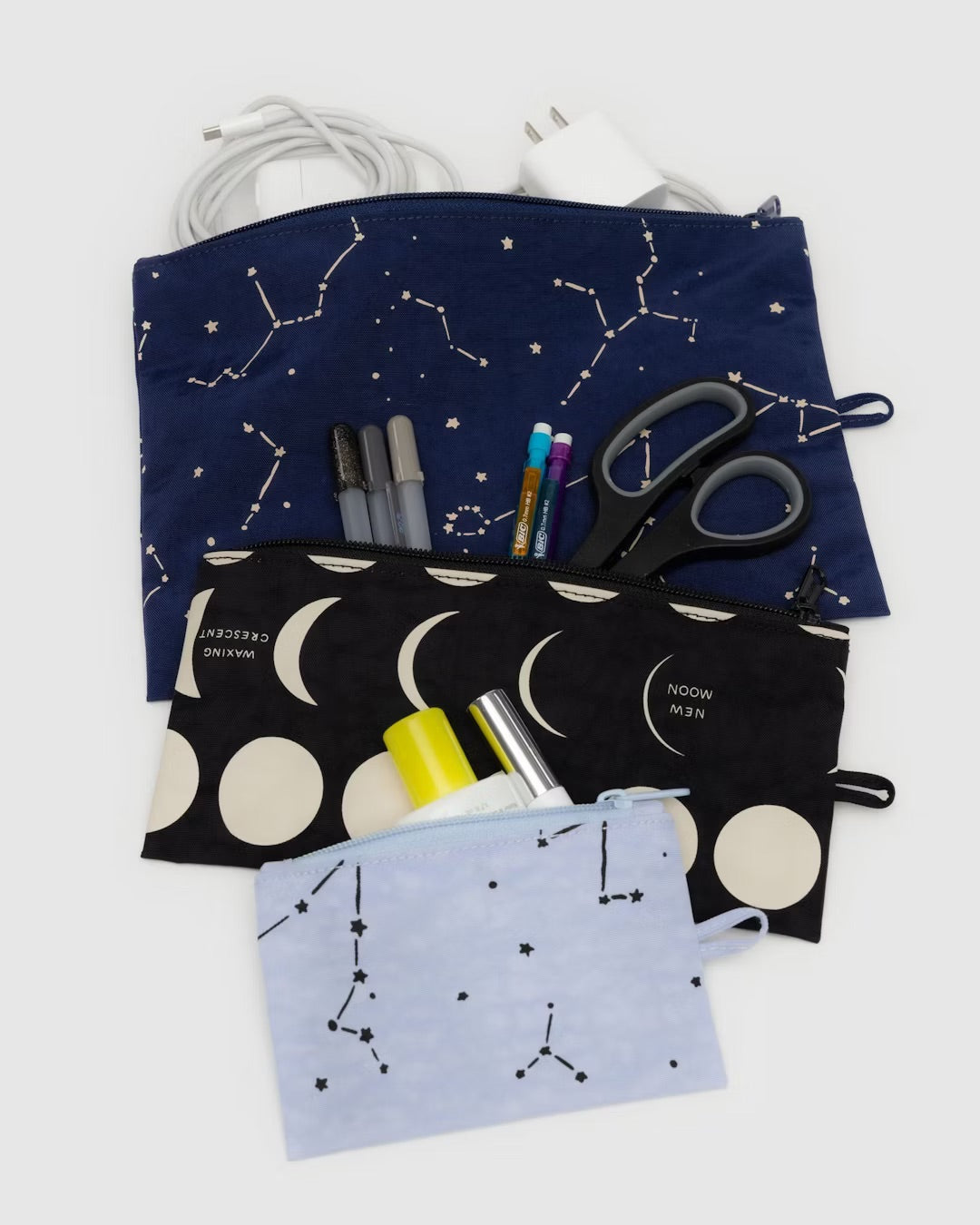 Baggu Flat Pouch Set