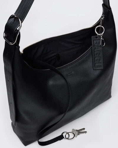 Baggu Recycled Leather Shoulder Bag