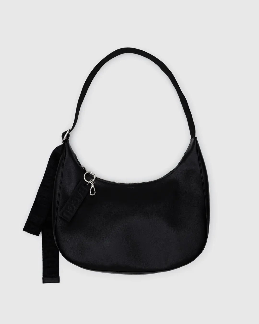 Baggu Recycled Leather Medium Crescent Bag